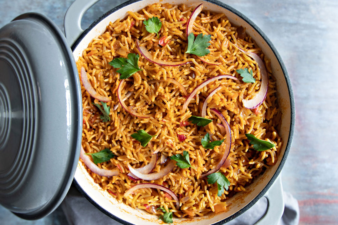 Classic Nigerian Jollof Rice - Indeegenus