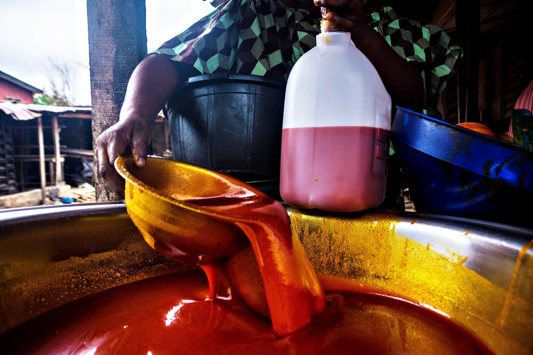 Indeegenus Nigerian red palm oil West African ingredient