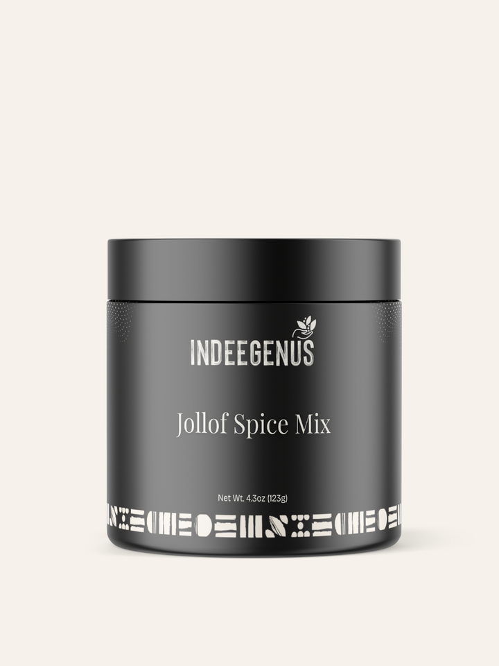 Indeegenus LLC jollof rice spice mix, jollof spice mix premium Nigeiran spices