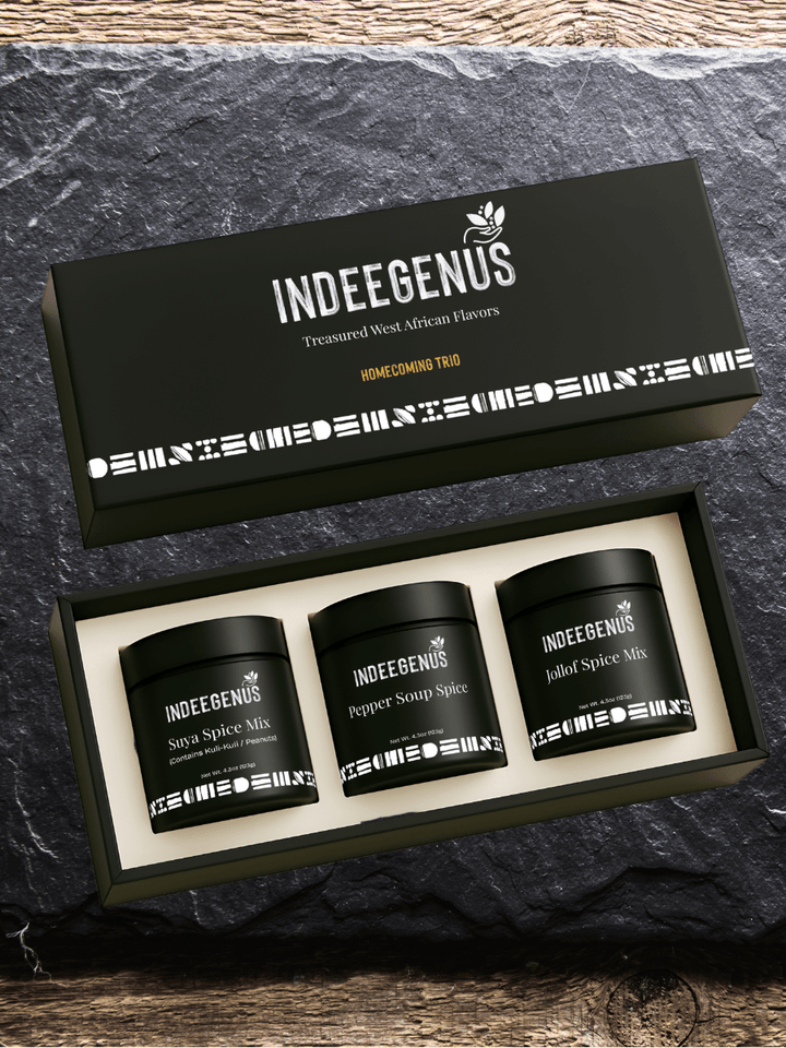 Homecoming Trio - Indeegenus.com - A collection of iconic Nigerian flavors.